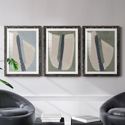 «Paper Slice II», ensemble de 3 reproductions de cadres photo