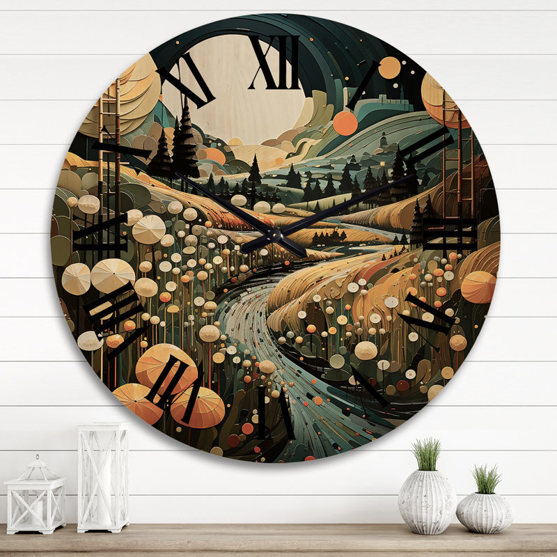 Horloge murale Aniye, Très grand