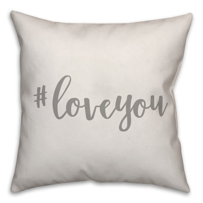  Coussin Hashtag