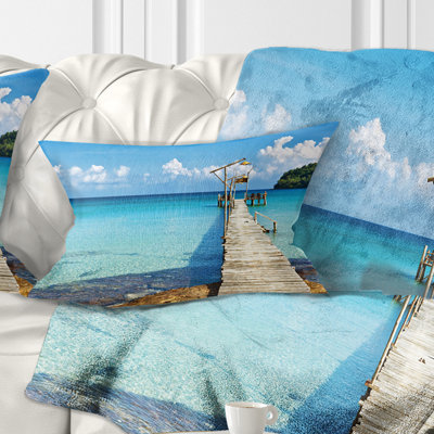 Coussin Old Sea Pier in Sea - Sea & Shore