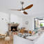Ventilateur de plafond 52 po Farmhouse-883182071-883182070