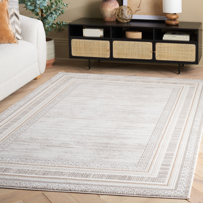 Tapis rayé Yusef Parker Performance, Rectangle 5 pi 3 po x 7 pi 6 po