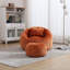 Fauteuil à billes moderne avec repose-pieds, canapé-lit rond confortable pour le salon-1908241116