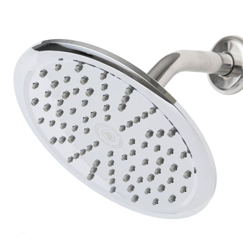 Large Chrome Wall Mounted Rain Shower Head