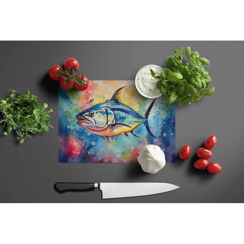 Planche à découper en verre Yellowfin