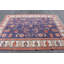 Grand tapis turc Oushak en laine rétro orange pour un salon ou un salon de style organique