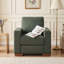 Fauteuil d'appoint carré rembourré-1812067010