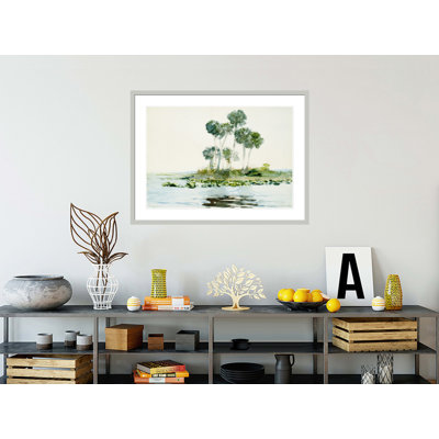 St. Johns River Florida par Winslow Homer, impression giclée encadrée