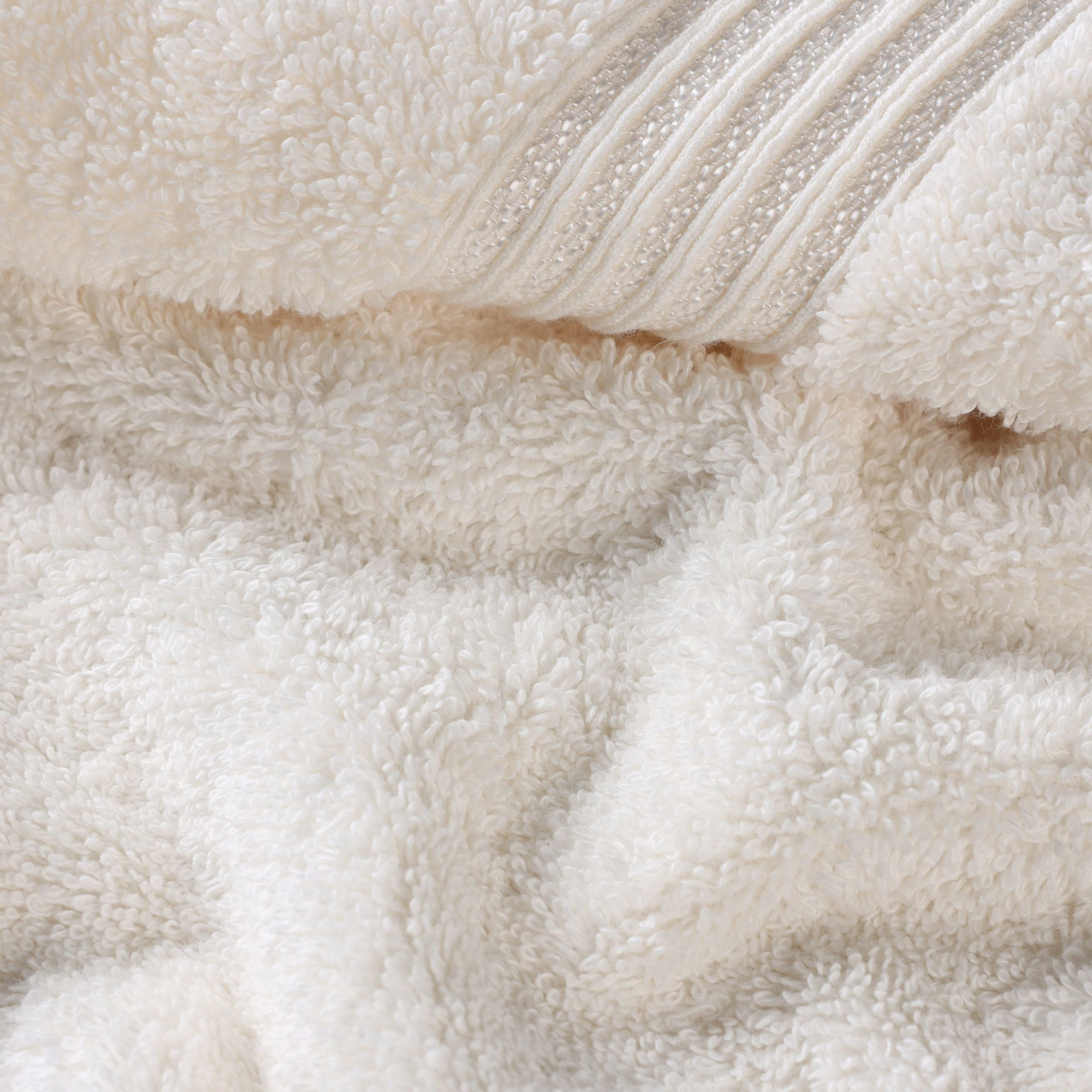 Oleg Egyptian-Quality Cotton Highly Absorbent Medium Weight Bath Sheet Set, Ivory, Bath Sheets - 2 Pack