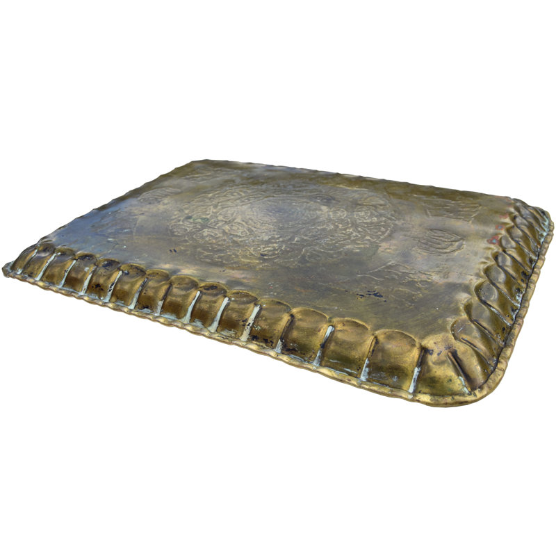 Solid Brass Decorative Tray