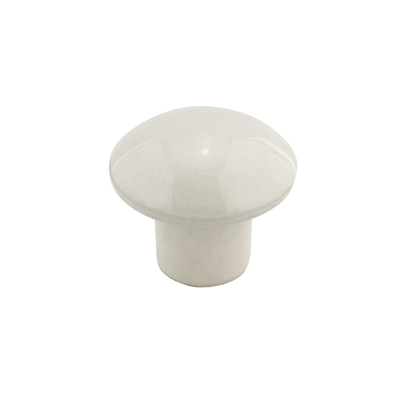 Expression 1 3/8" Diameter Mushroom Knob, Biscuit