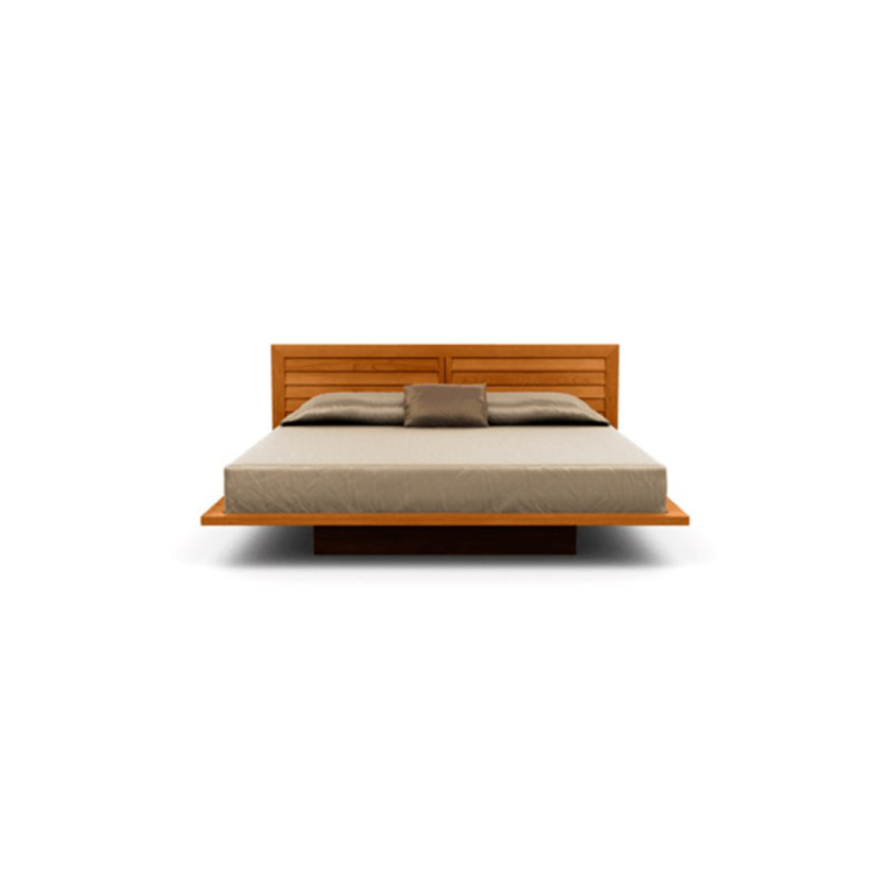 Moduluxe Solid Wood Bed, Queen, Autumn Cherry