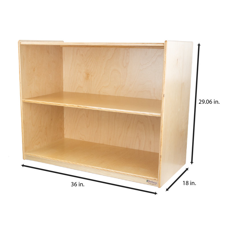 X-Deep Bookshelf- 29-1/16"H x 18" Deep
