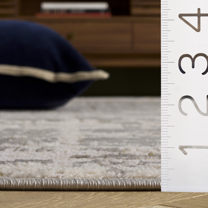 Palma 370 Performance Abstract Rug, 6'-7" X 6'-7" Square