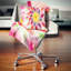 Pétales de fleurs roses dansant - coussin imprimé floral-30729598-30729601