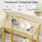 Onir Glass Top End Table Set