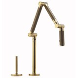 Karbon Two-Hole Deck-Mount Pot Filler