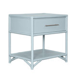 Olivia Collection 1 - Drawer Rattan Nightstand
