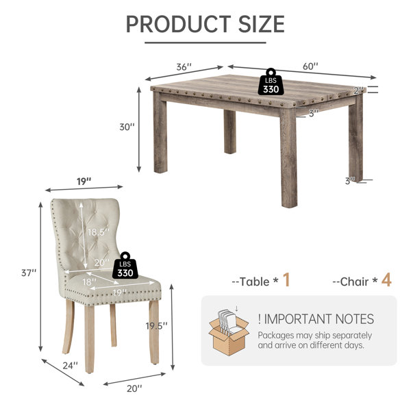 Dimensions du produit