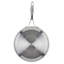 Circulon Stainless Steel Frying Pan Set with SteelShield Hybrid Stainless Nonstick, 2-piece
