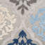 Tapis intérieur / extérieur bleu à tissage plat Abubakar-1929594509