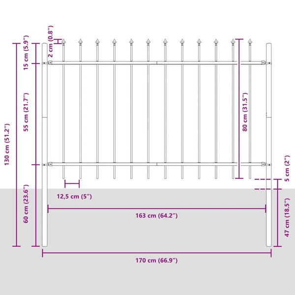 Dimensions du produit