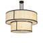 Luminaire suspendu 54 po à deux niveaux Jayne
