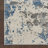 Abstract Blue/Gray/Cream Area Rug-659342261