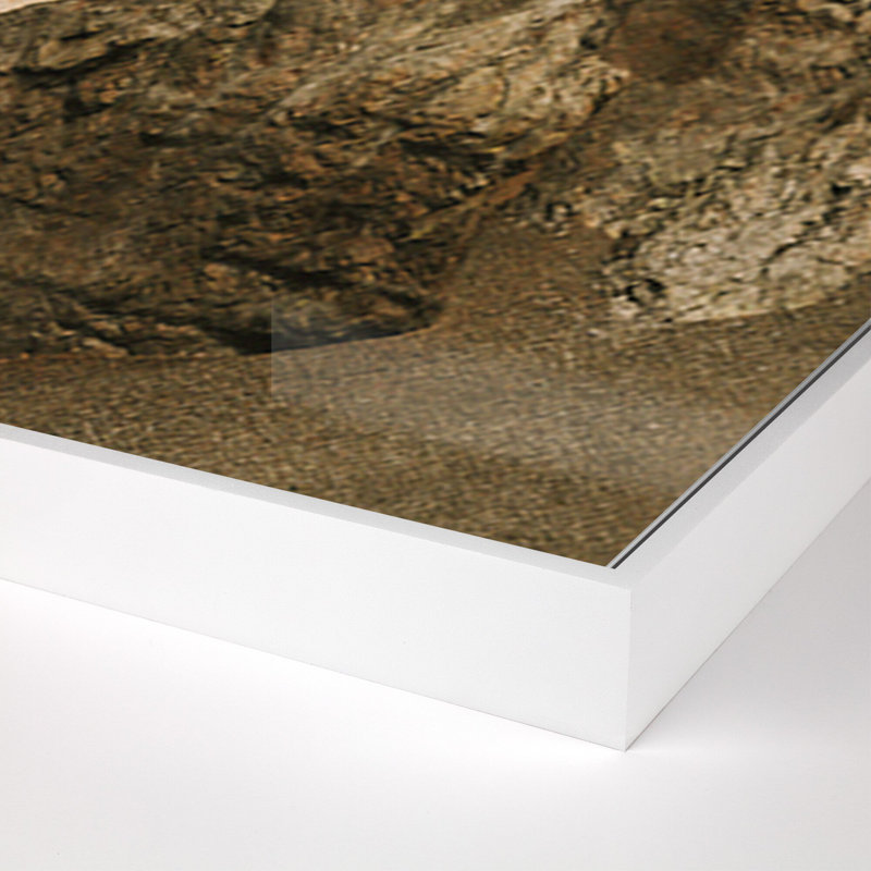 Red Mountain - Ouray Print by Wesley And Emma Teague, White Metal Floater Framed, 40" H x 30" W x 2" D