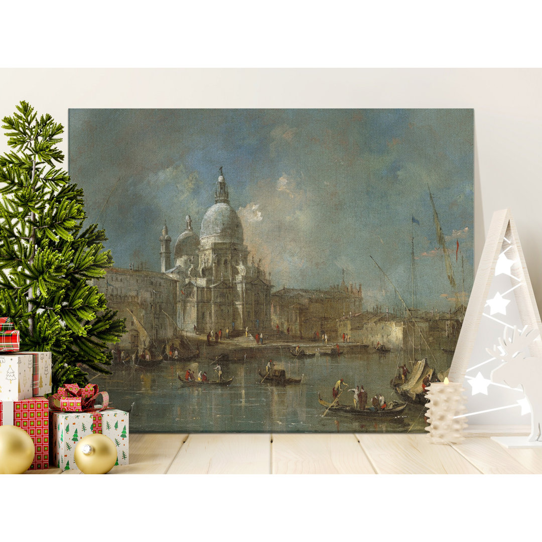 Venice Canaletto Canvas Wall Art, Grand Canal Painting, Gallery Wrapped, Ready to Hang, Archival Quality, Italian Scene, Landmark Canvas
