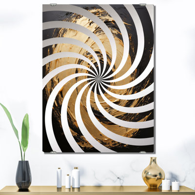 Miroir mural Rondeau - Abstract Collages MIR137992