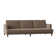 Carol Fabric 90.4'' Reception Sofa