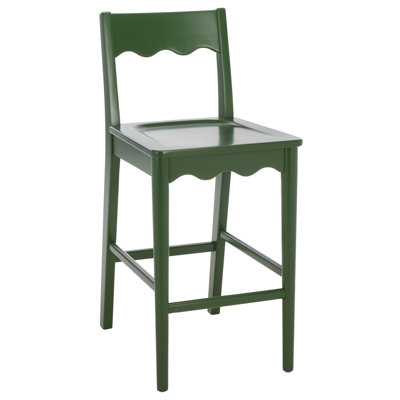 Rosetty Scallop Counter Stool