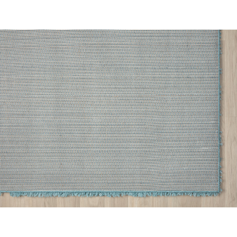 Shaggy Lush light blue Rug, Rectangle 160 x 230cm
