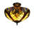 Glass Semi Flush Mount