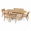 Table de salle à manger extensible pour l'extérieur