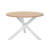 Lisbon Round Solid Wood Base Dining Table