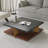 Square Coffee Table With Storage-378343592