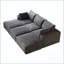 Canapé 102 po Cloud avec rembourrage en coton moelleux et bricolage-130630614