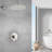 Topcraft 10-Inch Round Wall-Mounted Rain Shower System-88712971