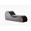 Fauteuil Solace gris - Conception ergonomique, âme en mousse souple, housse lavable à la machine, méridienne compacte et peu encombrante