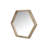 Bascomb 21" Brown Unframed Accent Mirror