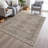 Machine Washable Indoor/Outdoor Xhevrie Beige Rug-758289192