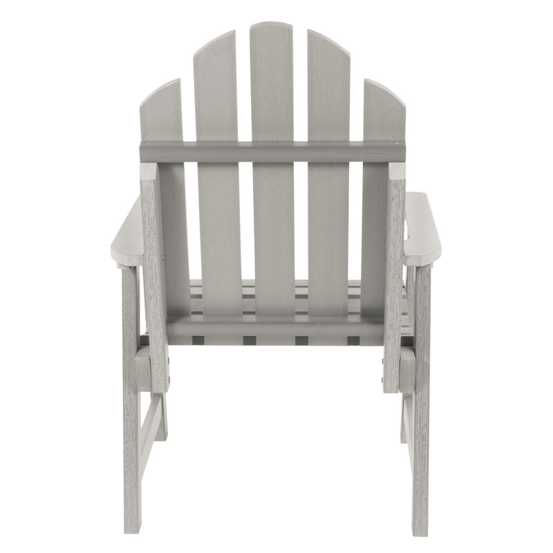 Rialto Outdoor Adirondack Chair, Harbor Gray