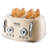Brushed Stainless Steel Toaster, 4 Slice,