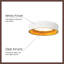 Nix 5-in Black dimmable LED Flush Mount-390602048