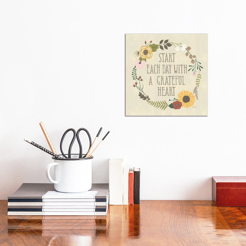 Autumn Garden IV by Laura Marshall - Wrapped Canvas Print, 30.48cm H x 30.48cm W x 1.91cm D