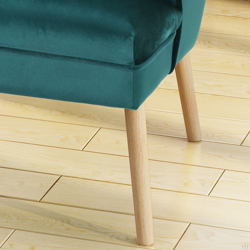 Chaise d'appoint moderne, Sarcelle
