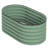 Outsunny Galvanized Raised Garden Bed Kit, Outdoor Metal Elevated Planter Box With Safety Edging, Easy DIY Stock Tank For Growing Flowers, Herbs & Vegetables-509213398-509213416