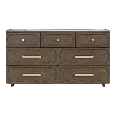Friley 7-Drawer Dresser with Quartz Stone Top